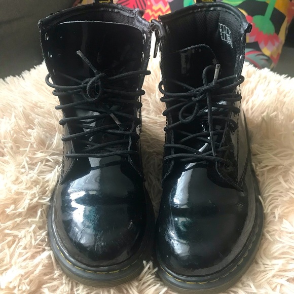 Dr. Martens Other - Dr Martens Delaney Sz 3 Black Patent